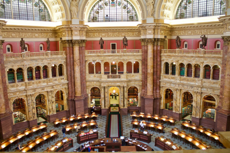 La bibliothèques des Congrès