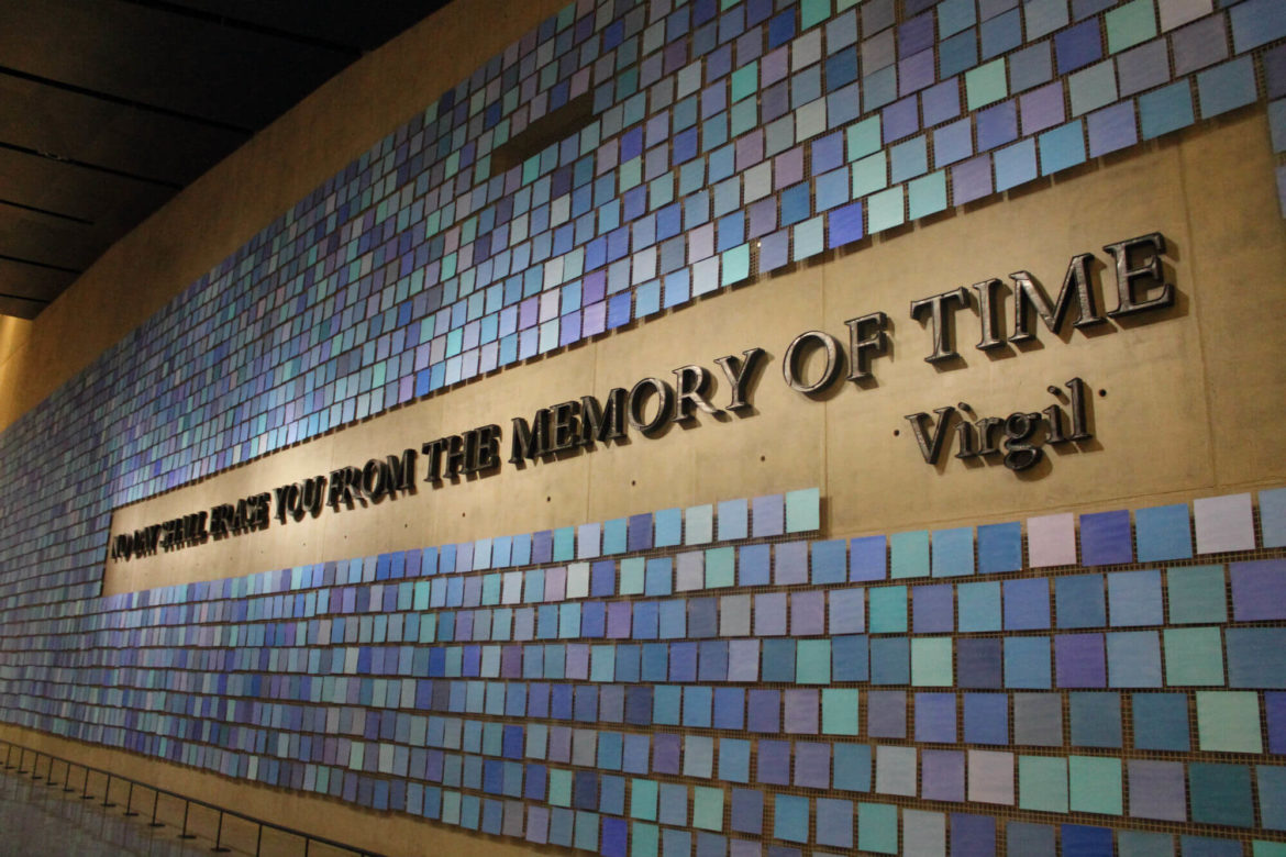 Musée du 11 septembre - Citation Virgil