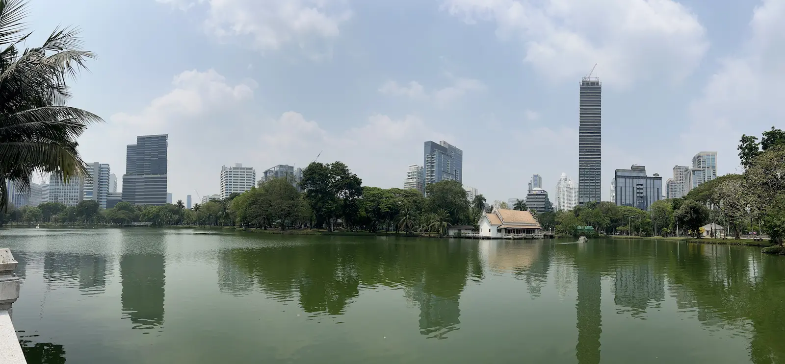Panorama sur le parc Lumpini