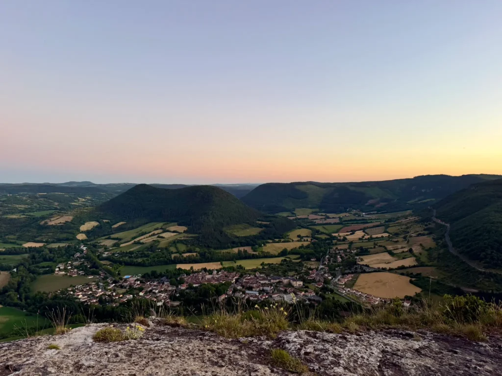 visiter-larzac-sunset